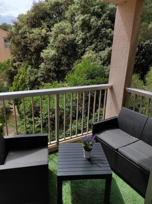 Charmant Studio Climatise 24 M2 Terrasse A 100M De La Plage Saint-Mandrier-sur-Mer Zewnętrze zdjęcie