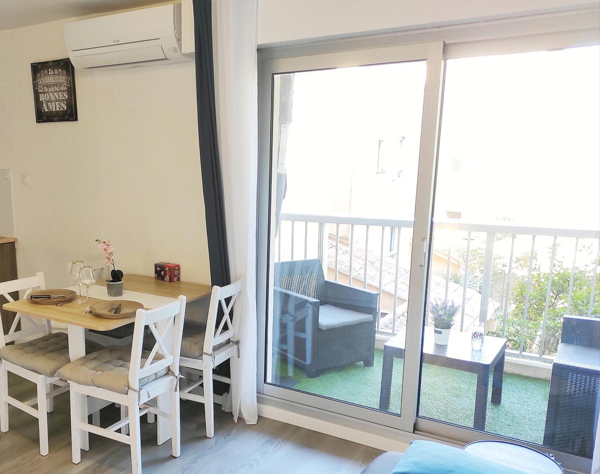 Charmant Studio Climatise 24 M2 Terrasse A 100M De La Plage Saint-Mandrier-sur-Mer Zewnętrze zdjęcie